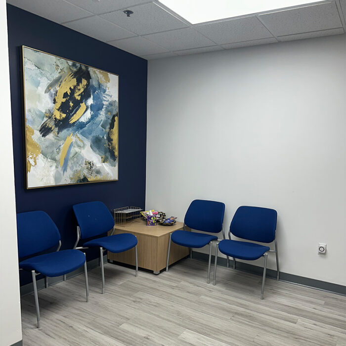 The interior of the Massachusetts Center facility